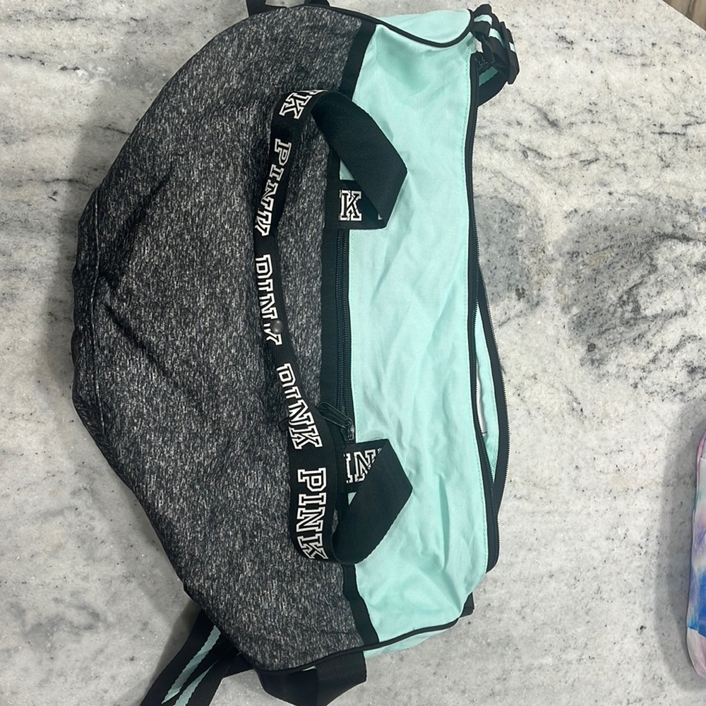 Pink duffle bag. Brand new never used